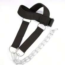1 Set Heavy Duty Neck Harness Neck Exerciser, Adjustable Head Strap With Nylon Rope And Carabiner - Suitable For Gym, MMA, Weightlifting, Fitness - Neck Strength Training Equipment, MMA Workout Gear, Sturdy Construction - Multicolor - View 13