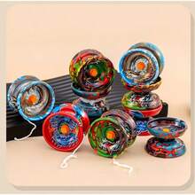 1pc Alloy Yo-Yo, Metal Yo-Yo Ball, Responsive And Unresponsive Beginner Yo-Yo, Professional Competition Toy - Multicolor - View 8