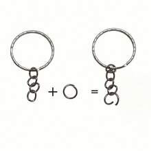 20/40/50/80/100Pcs Polished Silver Key Chain Short Link Rings, Key Chain Accessories, Bag Decor, Fashion Accessories, Polished Treatment, Smooth Surface, High Quality Metal, Small Key Chain, Craft Enthusiasts, Organizing Tools - Multicolor - View 9