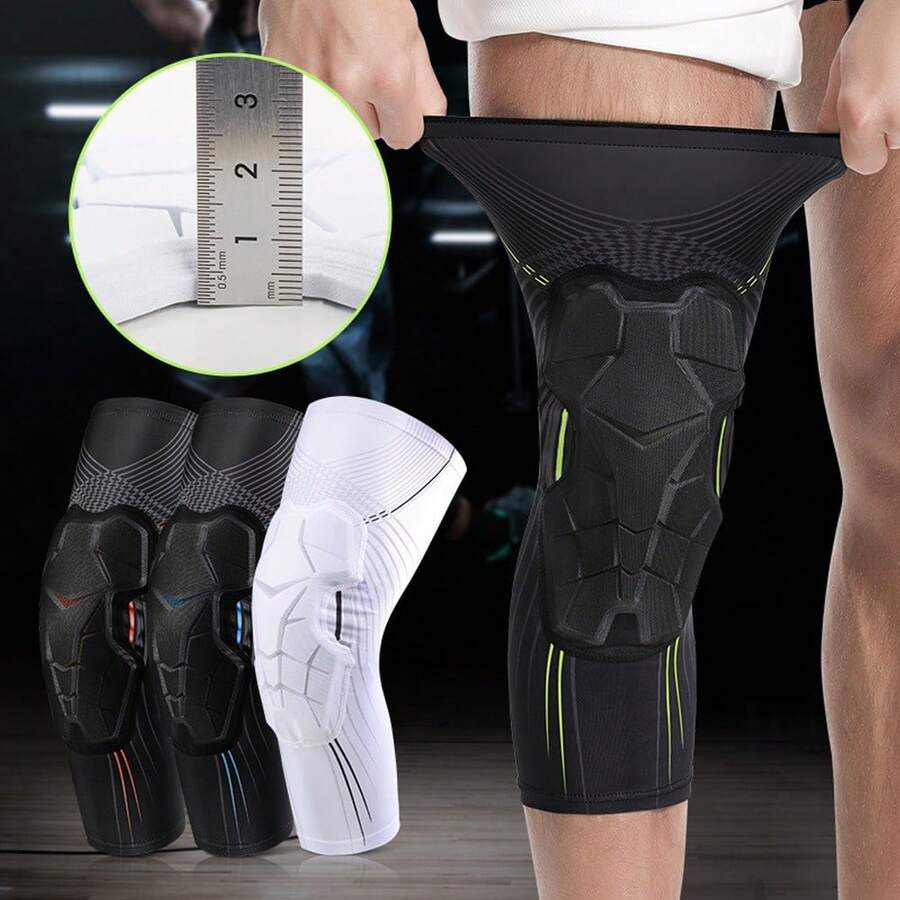 1pc Knee Pad Basketball Shooter Knee Support Anti-Collision Thickened Knee Guard Suitable For Volleyball Football Baseball Cycling