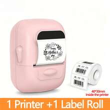 Printer Label Mini Bluetooth Marklife P50 Tanpa Tinta, Mesin Stiker Termal untuk Kantor, Sekolah, Dapur, Usaha Kecil, Pembuatan Pola dan Kode Batang DIY - MultiWarna - View 8
