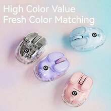 EWEADN Mouse ergonomis mini Q9 memiliki desain ringan yang cocok untuk tangan kecil wanita dan pelajar, menyesuaikan dengan telapak tangan dan mencegah kelelahan bahkan setelah penggunaan yang lama. Mouse ini juga portabel untuk dibawa bepergian. - View 1