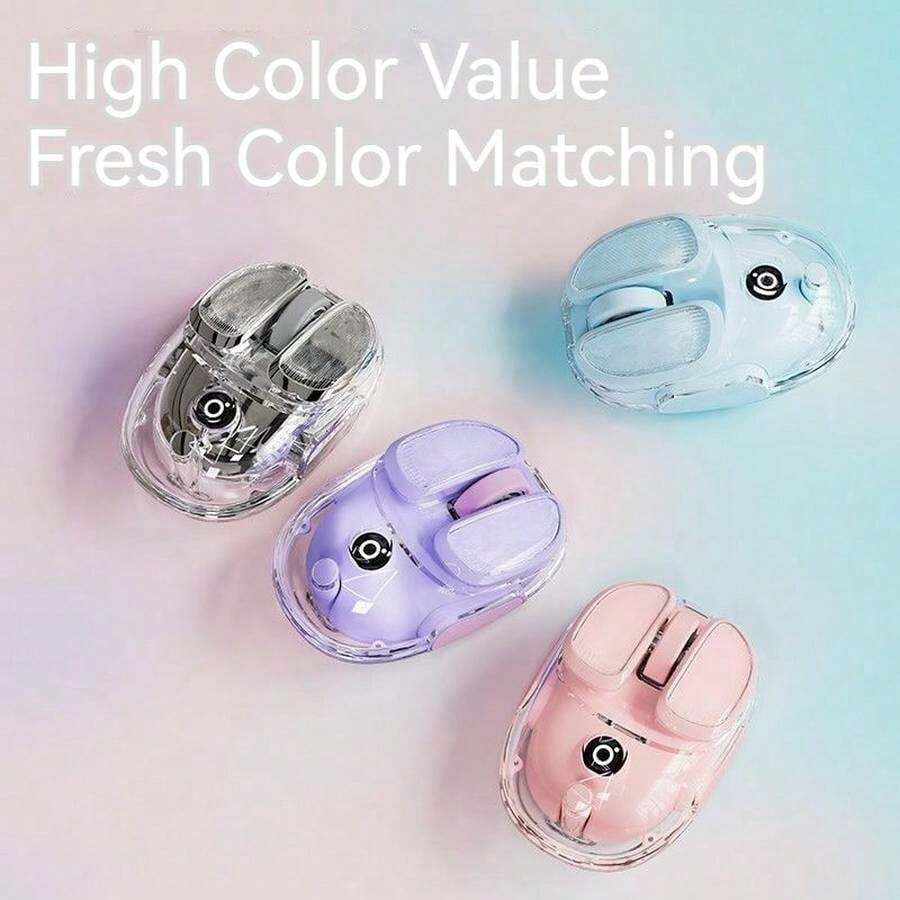 EWEADN Mouse ergonomis mini Q9 memiliki desain ringan yang cocok untuk tangan kecil wanita dan pelajar, menyesuaikan dengan telapak tangan dan mencegah kelelahan bahkan setelah penggunaan yang lama. Mouse ini juga portabel untuk dibawa bepergian. - View 1