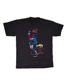 Heavyweight Polyester T-Shirt Tops Women - 黑色 - 查看 7