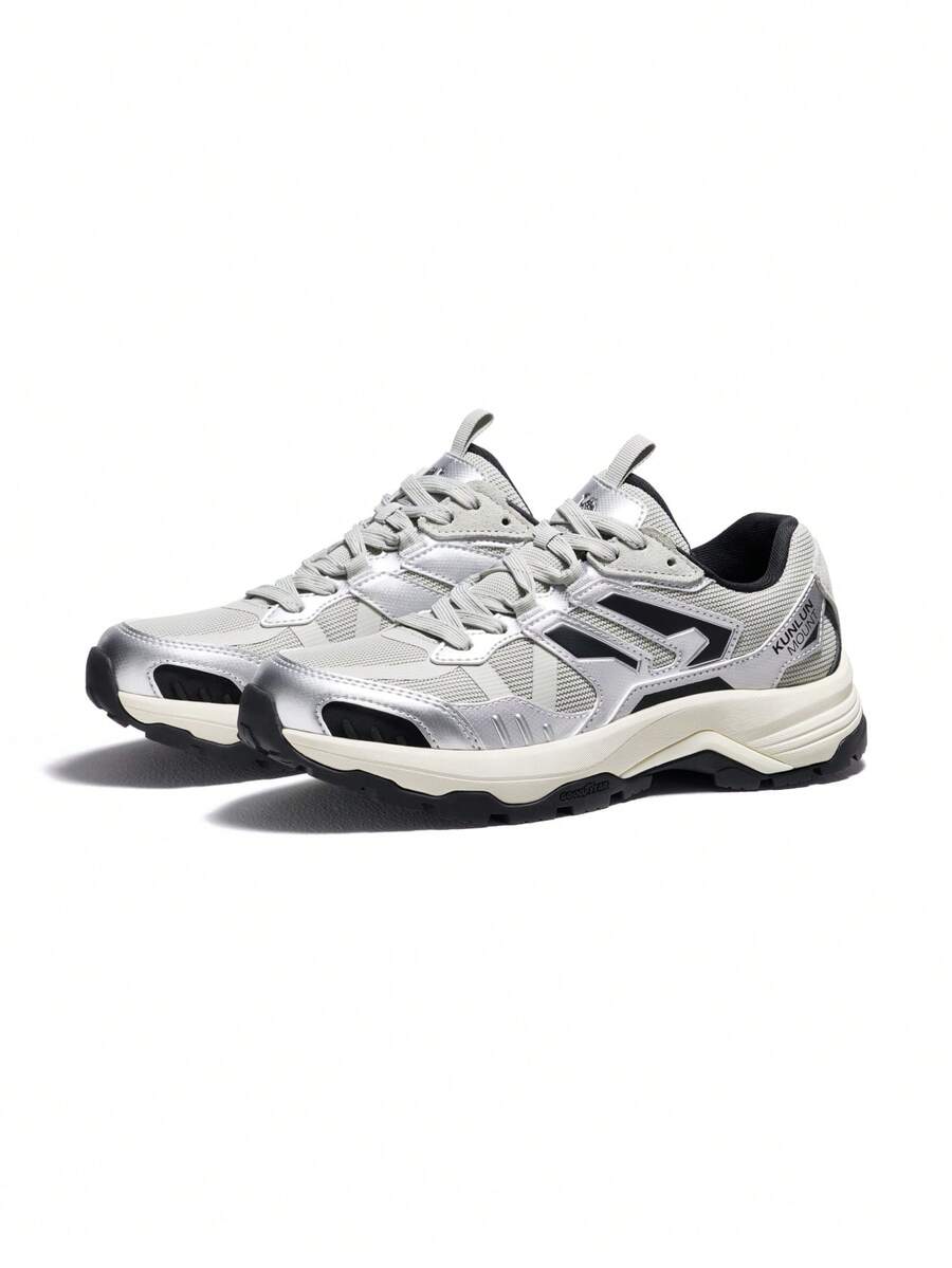 CAMEL CROWN Women's Hiking Shoes, Outdoor Trekking, Breathable, Non-Slip, Shock-Absorbing, Casual Sports Shoes - Silver Gray - View 1