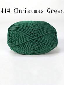4-Ply Milk Cotton Yarn For Crocheted Blanket, Clothes, Handbag, Slippers, Various Color Combinations, 50g Per Piece, Autumn And Winter Crocheted Scarves, Hats, Sweaters, Etc. DIY Gifts, Suitable For Beginners - Multicolor - View 84