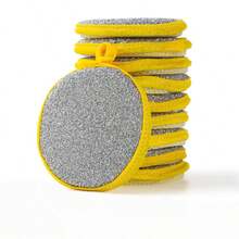 Dishwashing Sponge Scrubber Double-Sided Sponge Brush Magic Cleaning Cloth Non-Stick Oil Dishcloth Scrubbing Pad - Sponge - View 6