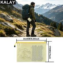 KALAY Rope Set With Roller Tensioner And Locking Buckle, Suitable For Camping, Boating And Outdoor Activities - 1 Set - View 6