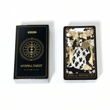 Wyspell Tarot Cards Fortune Telling Game Card Divination Fate Party Family Board Game - Black - View 5