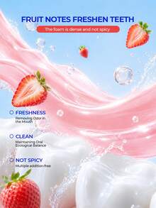 Sanchine 草莓牙膏－防蛀牙、強化琺瑯質、易起泡、清新口氣，保護乳牙與恆齒 - Strawberry - 查看 3
