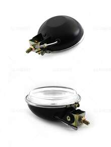 GLANBERT 3 Inch Halogen Round Fog Light, Electroplated Small Sun Light, Work Light - Halogen Lamp - View 9