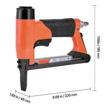 Pneumatic Staple Gun, 22 Gauge Long-Nose Upholstery Stapler For 71 Series Fine Wire Staples 3/8-Inch Crown 1/4"-5/8" Length, Max 180PCS Loading Air Staple Gun For Upholstering, Woodworking, DIY - 22GA, 71 Series, 3/8 Inch, Single Shot + Long Nose - View 10