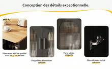 Mobile Storage Islands - Black - View 3