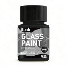 12 Colors 30ML Glass Paint Set, DIY Stained Glass Painting Kit For Glass Art, Hand-Painted Graffiti, Outline Drawing & Creative Decorative Painting, Waterproof Vibrant Pigment Paint For Crafts, Home Decor & Art Projects - Sets - View 9