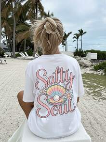 Women T-Shirts - White - View 4