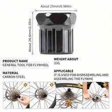 9pcs Mountain Bike Repair Tool Kit - Multi-Functional 3-In-1 Tool With Sturdy Rear Hook Wrench, Long Axle And Small Gear Chain Removal, Easy For Effective Maintenance And Repair - Multicolor - View 9