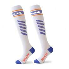 1 Pair Women's Compression Socks, Professional Running Socks, Jump Rope Fitness Cycling Hiking Leg Slimming Socks, Sports Socks - Multicolor - View 13