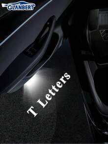 2pcs Car Door Logo Projection Lights, Compatible With All Tesla Models, 2025 Upgraded OEM Style Welcome Ground Lights, Ultra Bright High Definition Non-Fading 3D Laser Phantom Lights - Compatible With Tesla - 查看 6