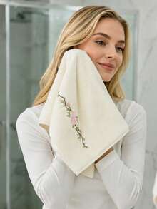10pcs/4pcs Coral Fleece Bath Towel Set | Ultra Soft Quick Dry Absorbent Skin-Friendly No Shedding No Lint All Season Couple Home Bathroom Pool Hair Drying Multi-Function Towel Best Gift For Partner - Beige - View 3
