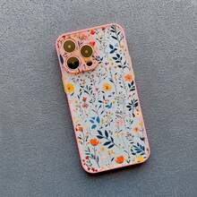 Abstract Plants Flower Phone Case For IPhone 16 Pro Max Plus Case For IPhone 13 15 11 Pro Max Mini 12 14 Pro Max XR XS X Covers - 粉紅色 CHH 2 - 查看 11