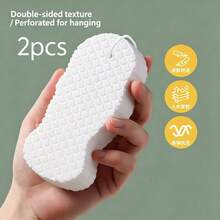 Ultra Soft Exfoliating Bath Sponge, Ultra Soft Body Shower Sponge, Reusable Magic SPA Scrubbing Bath Sponge For Dead Skin Removal, Adult Bathroom Accessory - Multicolor - View 19