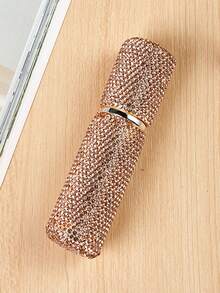1pc 5ml Perfume Spray Bottle, Rhinestone Decor/With Keychain, Portable Perfume Refill Bottle, Liquid Storage Bottle, Bottom Fill, Self-Pump, Reusable Spray Bottle, Portable Cosmetic Bottle, Suitable For Home Use - Multicolor - View 13