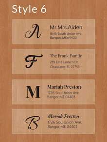(100-1000 Labels) 0.75in X 2.5in Transparent Personalized Return Address Labels - Custom Mailing Labels On Sheets - Self-Adhesive Return Stickers For Envelopes With Crisp Printing - Transparent - View 12