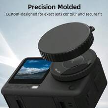 1-5pcs D*I Osmo Action 6 Camera Lens Caps, Anti-Scratch Silicone Camera Protective Cover, D*I Action 6 Accessories - View 10