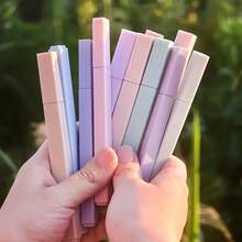 15pcs Pastel Fluorescent Marker Set - Flat Tip Design, Non-Bleeding, Non-Smudging, Plastic Material - Suitable For Journaling, Office, Note-Taking, Learning Tools, Fresh Appearance, High-Quality Ink, Durable Markers, Writing Tools - 15 Highlighters - View 5