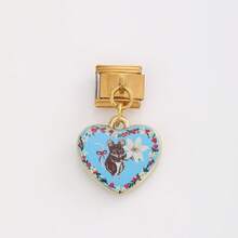 1/3/5pcs Italian Style Charm Modular Bracelet Animal Series, Jewelry DIY Free Matching Pendant Bracelet Making Holiday Gift Versatile Daily - Multicolor - View 15