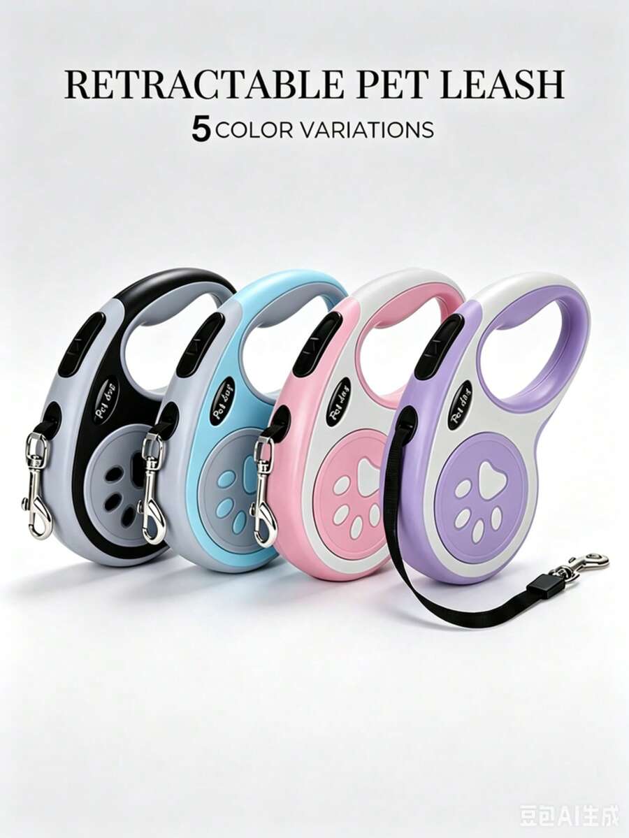 1PC Retractable Dog Leash Adjustable Automatic Pet Leash Outdoor Pet Walking Lead Rope Suitable For Small Medium Dogs Chihuahua Yorkshire French Bulldog