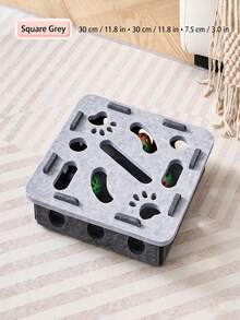 Cat Training Interactive Toy, Kitten Toy, Self-Entertainment Device, Cat Supplies, Cat Teaser, Cat Toy, Maze Box - Multicolor - View 4