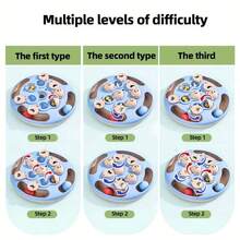 Cat Puzzle Toy - Highly Interactive, Mimics Boredom And Staring, Stimulates Intelligence, Used For IQ Training And Brain Stimulation - Multicolor - View 6