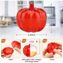 Reusable Pumpkin Fruit Fly Trap, Suitable For Home Kitchen Countertop And Outdoor Orchard, Effective Pest Control, Practical Pest Control Tool - / - View 9
