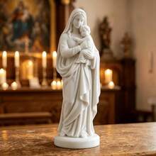 Glow-In-The-Dark Holy Infant Statue, Finely Textured Small Figurine, Suitable For Home, Church, Prayer Altar Catholic Religious Decor And Christian Gifts - 1 Pc - View 6