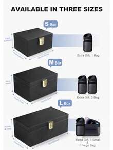 Faraday Box With Faraday Bags For Car Keys, Car Key Signal Blocking Box, Keyless Entry Car Key  Protector Anti-Theft Shielding Cage - A - View 6