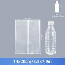 50pcs Transparent Reusable Heat Sealable Baking Bags, Small Individual Stand-Up Pouches, Suitable For Round And Rectangular Candies - View 20