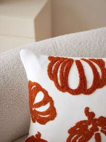 LCUHPCL 1pc Autumn Thanksgiving 3D Pumpkin Embroidery Pillow Case, Atmospheric Decor For Living Room, Bedroom, Party, Dining Room And More - Multicolor - View 12
