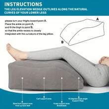 1pc Ergonomic Layered Inflatable Support Cushion, Soft Flannel Surface, Seamless Leak-Proof Design, Quick Inflation & Deflation, Washable & Durable, Multi-Functional Portable Leg/Knee/Hip Relief Pad, Suitable For Bed Rest, Reading, Camping - Multicolor - View 5