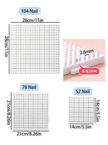 Perforated Board For 2.6mm Hot Melt Beads, Used For Making Melted Beads And Perler Beads, Beading Supplies, Extended Peg Design To Prevent Dropping, Reinforced And Thickened Base Plate, Essential For DIY Handicrafts Enthusiasts - 2.6 mm - View 2