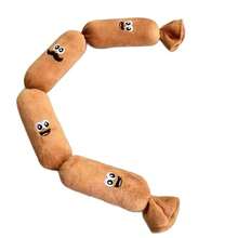 1pc Funny Squeaky Dachshund Plush Doll, Squeeze Sound Interactive Boredom Relief Doll, Suitable For Small And Medium Dogs Chewing And Playing, Pet Self-Entertainment Gift - Multicolor - View 5