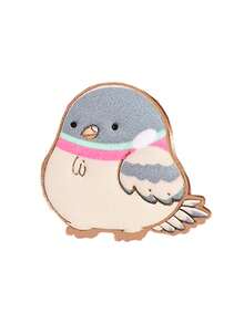 1/5pcs Exquisite Bird Brooch, Delicate Texture Niche Design, Decorative For Clothes, Canvas Bags, Versatile Daily Accessory - Multicolor - View 9
