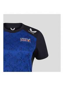 Red Bull T-Shirt, Team, Isack Hadjar, Womens, Blue, 2026 XL - Blue - View 4