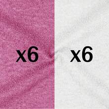 6/12/24/40pcs Bulk Pack Soft Quick-Dry Face Towels, Hand & Face Washcloths, Women's Bathroom Shower Body Cleaning Cloths, Viscose Fiber Multi-Purpose Fingertip Towels (Multi-Color, 10 X 10 Inches) - Multicolor - View 40