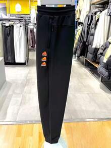 Adidas TIRO24 SWPNT春秋男子足球運動休閒訓練長褲 - 黑色 - 查看 3