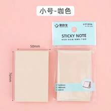 100pcs Sticky Notes Set, Easy To Use For Efficient Note-Taking And Organization, Ideal For Students, Office And Home - A - View 6