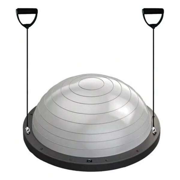 Meia Bola Suiça Bosu COM BOMBA INCLUSA Balance Dome Ball Pilates Yoga Sports Fortalecimento