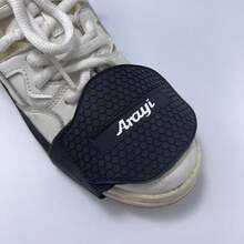 Motorcycle Shift Shoe Protector Pad, Non-Slip Thick Rubber Wear-Resistant Shoe Cover With Adjustable Elastic Strap, Detachable Anti-Scratch Foot Guard Fit Sneakers Boots Leather Shoes, Riding Accessory Prevent Shoe Toe Scuff From Gear Shifter - Arayi - View 12