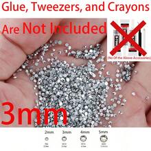 3mm, 4mm, 5mm Mixed Color Rhinestone Set With Tweezers, Suitable For Handmade Crafts, Decoration, Applicable To DIY Handicrafts, Clothing, Cups, Shoes, Fabrics, Etc. - Multicolor - View 16
