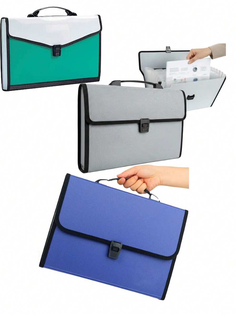 FILING CABINET, PLASTIC FOLDER - Multicolor - View 1